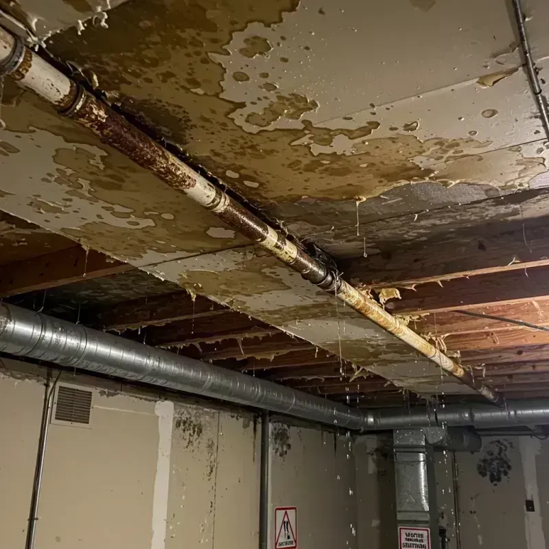 Ceiling Water Damage Repair in Lyme, NH